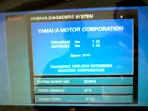 yamaha diagnostic system